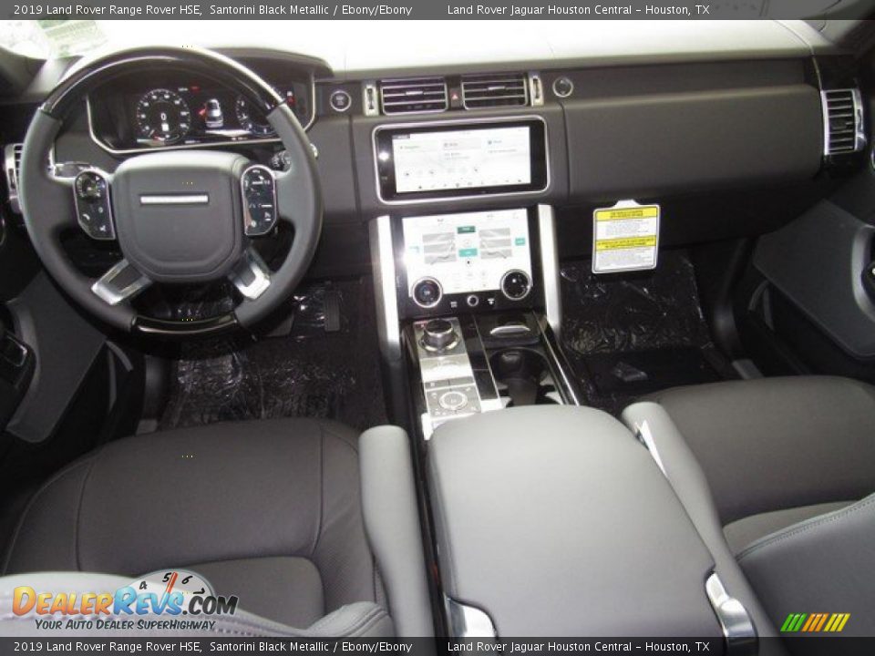 2019 Land Rover Range Rover HSE Santorini Black Metallic / Ebony/Ebony Photo #4