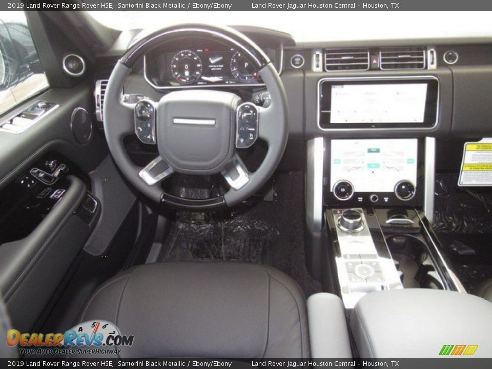 2019 Land Rover Range Rover HSE Santorini Black Metallic / Ebony/Ebony Photo #13