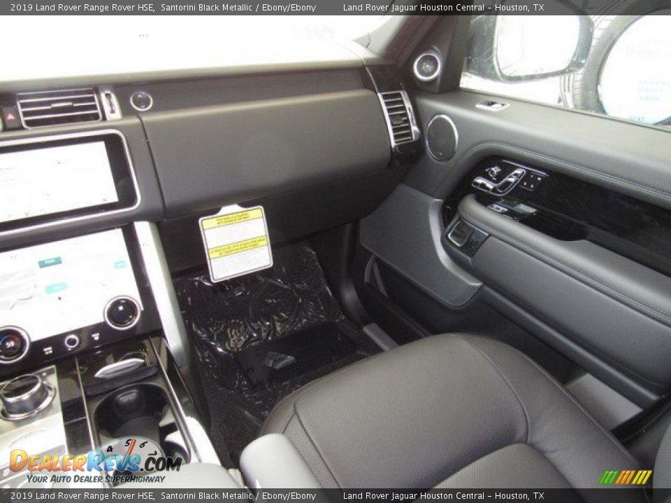 2019 Land Rover Range Rover HSE Santorini Black Metallic / Ebony/Ebony Photo #14