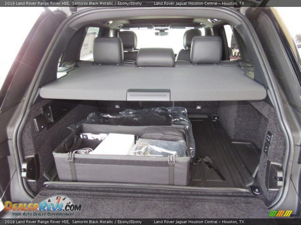 2019 Land Rover Range Rover HSE Santorini Black Metallic / Ebony/Ebony Photo #16