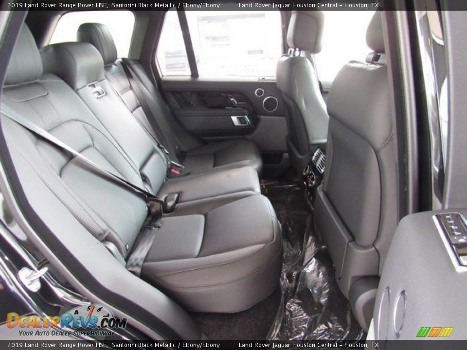 2019 Land Rover Range Rover HSE Santorini Black Metallic / Ebony/Ebony Photo #18