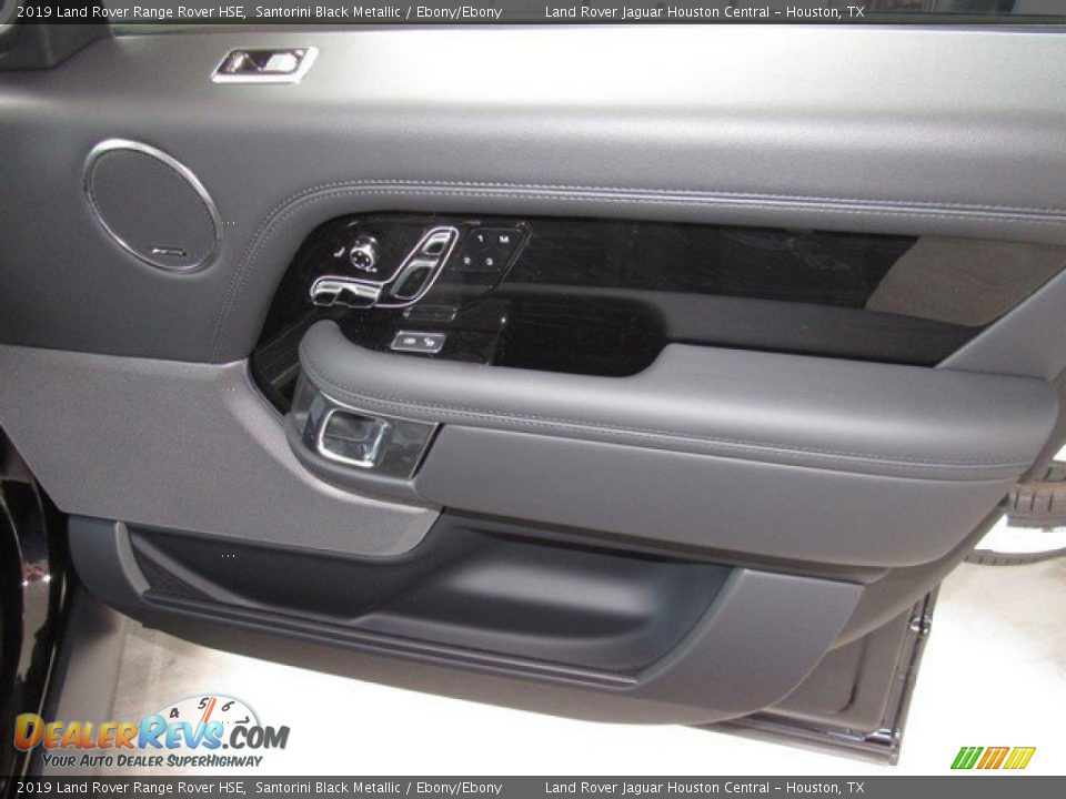 2019 Land Rover Range Rover HSE Santorini Black Metallic / Ebony/Ebony Photo #20