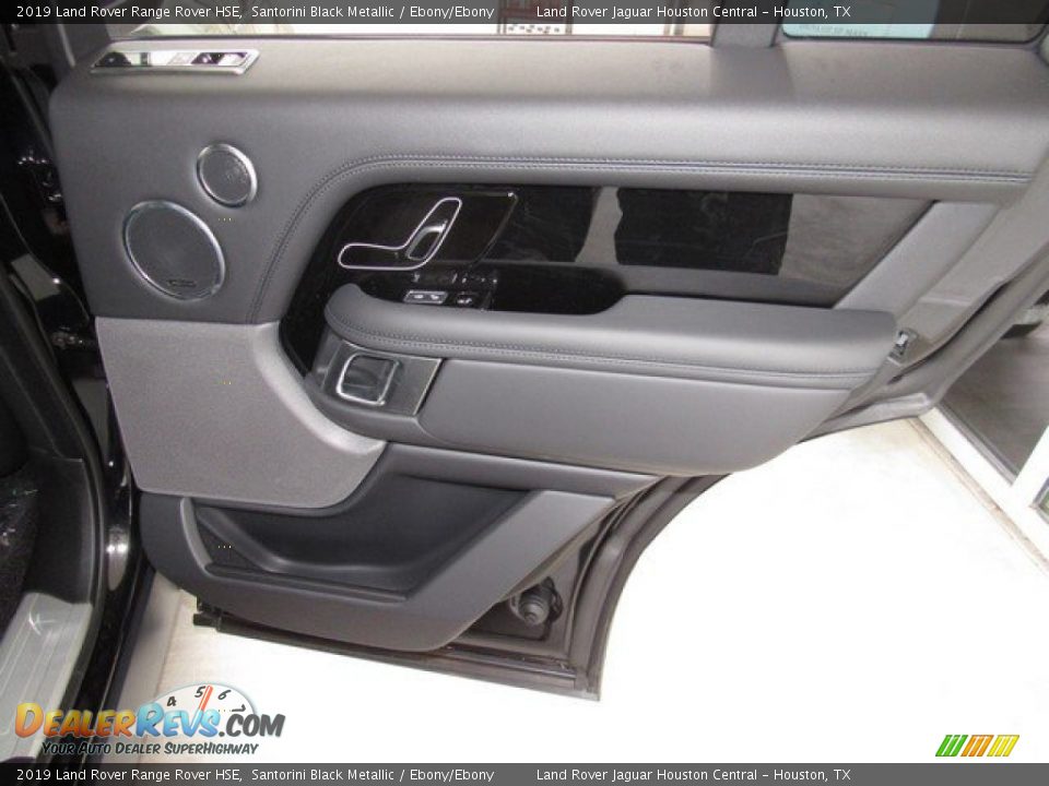 2019 Land Rover Range Rover HSE Santorini Black Metallic / Ebony/Ebony Photo #22