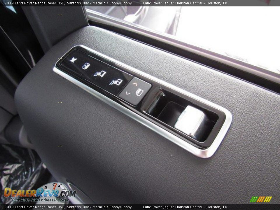 2019 Land Rover Range Rover HSE Santorini Black Metallic / Ebony/Ebony Photo #24