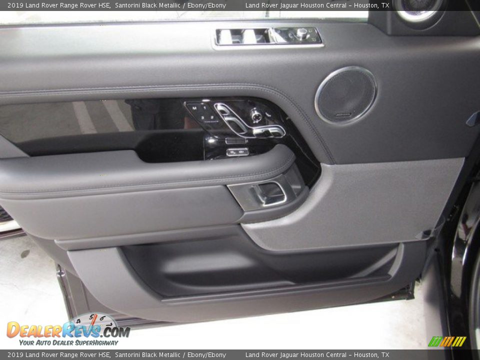 2019 Land Rover Range Rover HSE Santorini Black Metallic / Ebony/Ebony Photo #26