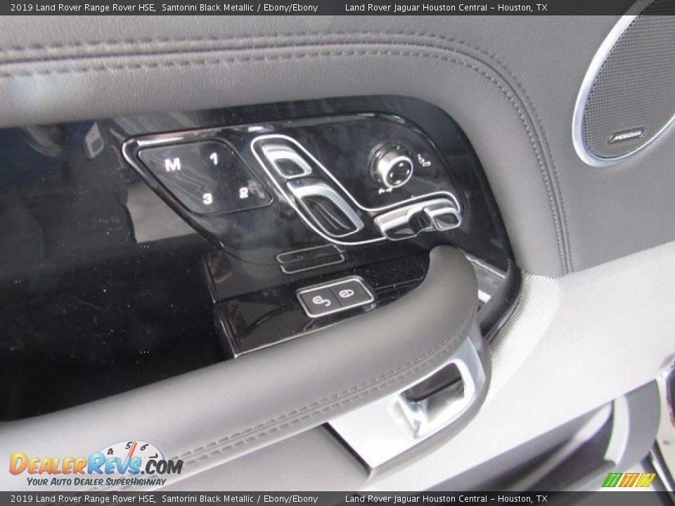 2019 Land Rover Range Rover HSE Santorini Black Metallic / Ebony/Ebony Photo #27