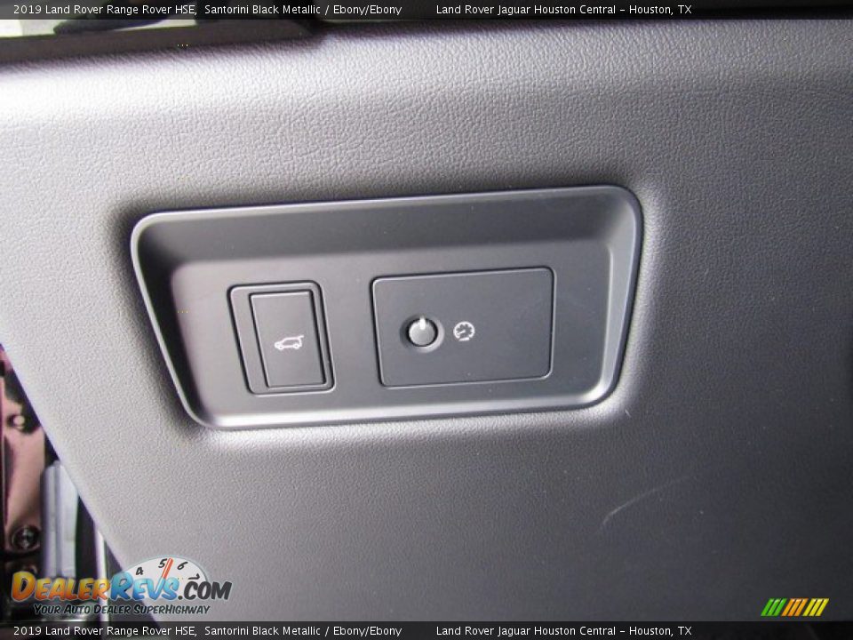 2019 Land Rover Range Rover HSE Santorini Black Metallic / Ebony/Ebony Photo #29