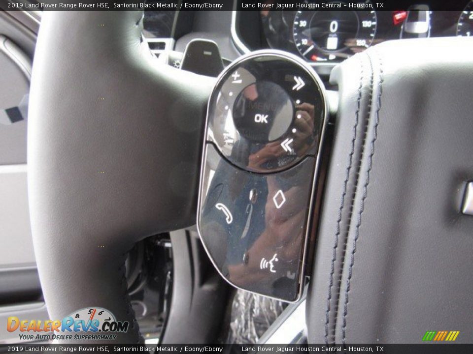 2019 Land Rover Range Rover HSE Santorini Black Metallic / Ebony/Ebony Photo #30