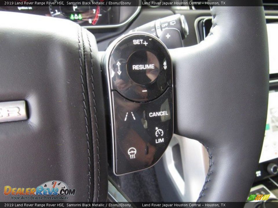 2019 Land Rover Range Rover HSE Santorini Black Metallic / Ebony/Ebony Photo #31