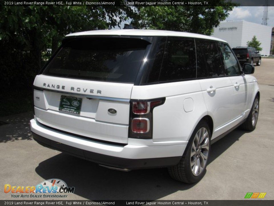 2019 Land Rover Range Rover HSE Fuji White / Espresso/Almond Photo #7