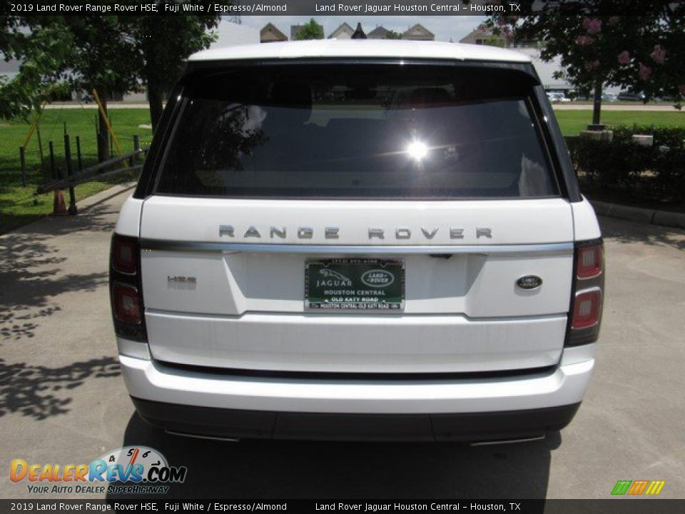 2019 Land Rover Range Rover HSE Fuji White / Espresso/Almond Photo #8
