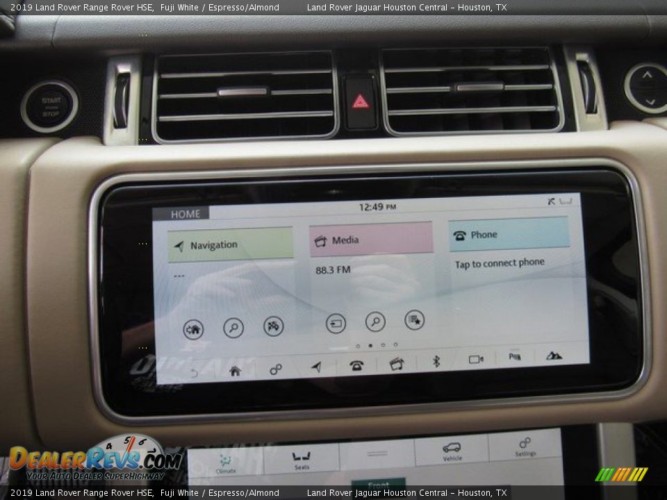 2019 Land Rover Range Rover HSE Fuji White / Espresso/Almond Photo #33