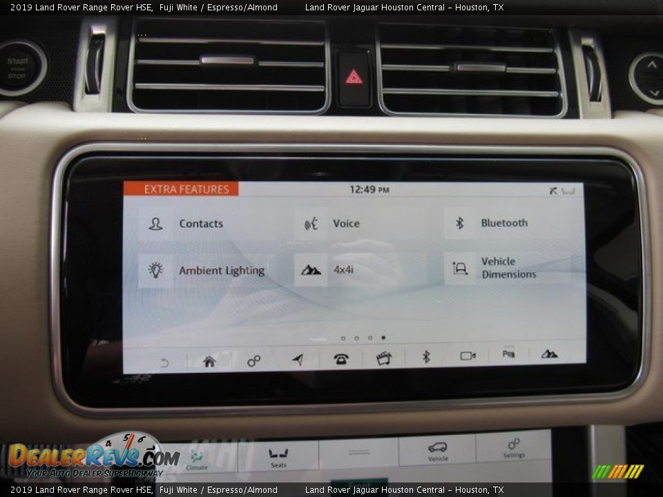 2019 Land Rover Range Rover HSE Fuji White / Espresso/Almond Photo #35