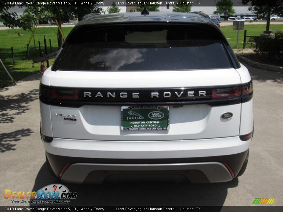 2019 Land Rover Range Rover Velar S Fuji White / Ebony Photo #8