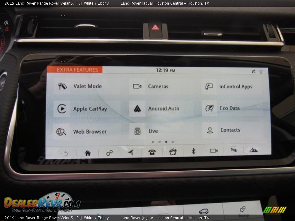 2019 Land Rover Range Rover Velar S Fuji White / Ebony Photo #31