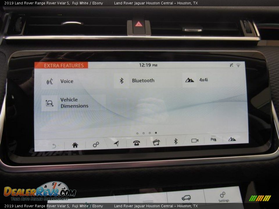 2019 Land Rover Range Rover Velar S Fuji White / Ebony Photo #32