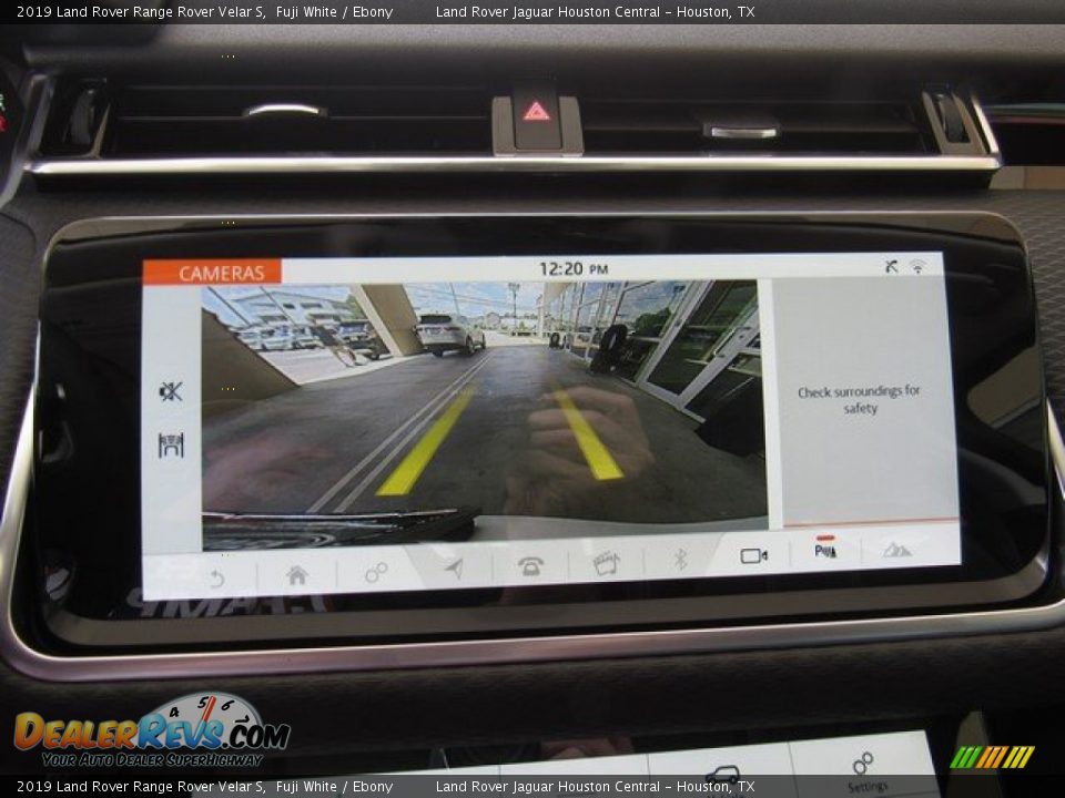 2019 Land Rover Range Rover Velar S Fuji White / Ebony Photo #34