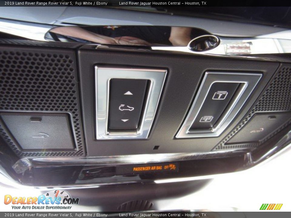 2019 Land Rover Range Rover Velar S Fuji White / Ebony Photo #36