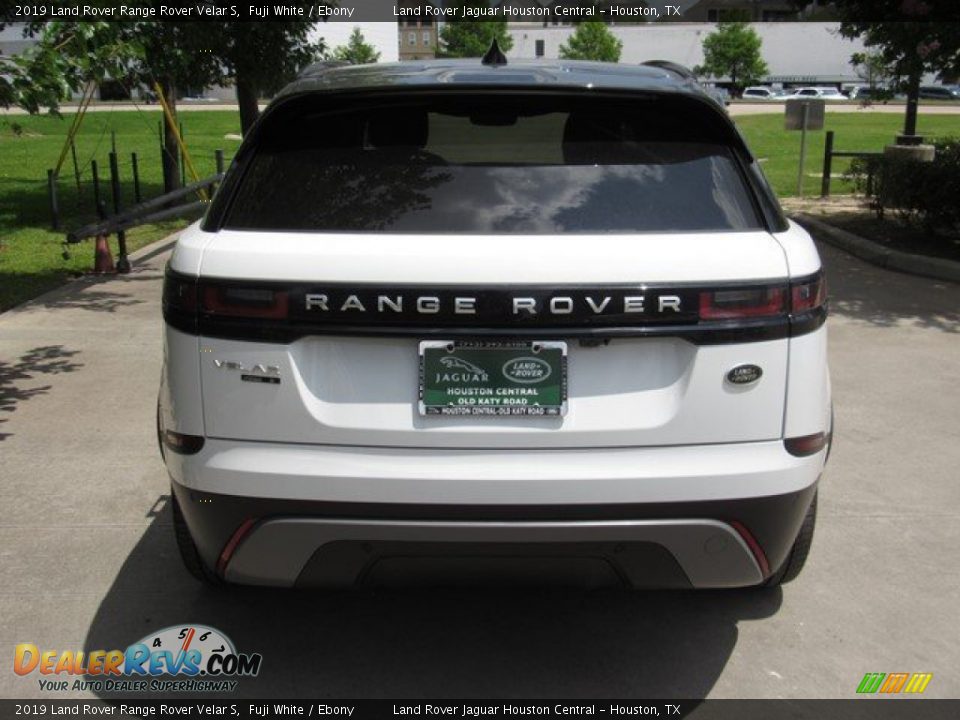 2019 Land Rover Range Rover Velar S Fuji White / Ebony Photo #7