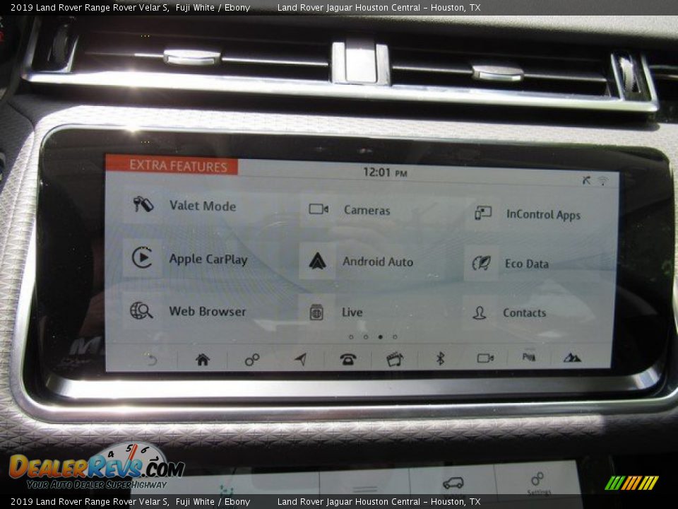 2019 Land Rover Range Rover Velar S Fuji White / Ebony Photo #31