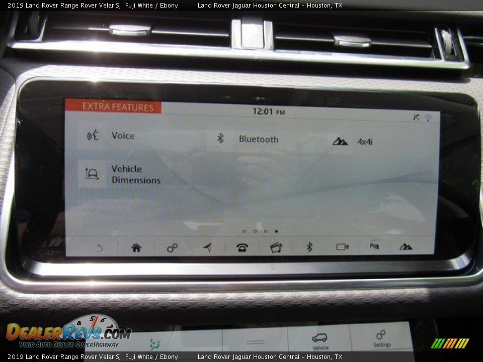 2019 Land Rover Range Rover Velar S Fuji White / Ebony Photo #32