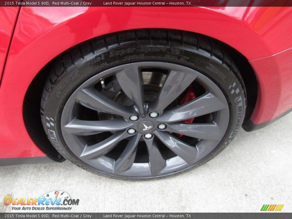 2015 Tesla Model S 90D Wheel Photo #9