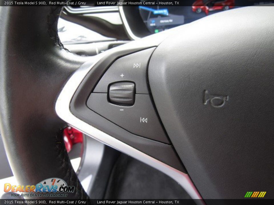2015 Tesla Model S 90D Steering Wheel Photo #27