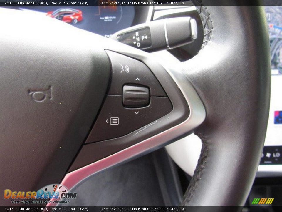 2015 Tesla Model S 90D Steering Wheel Photo #28