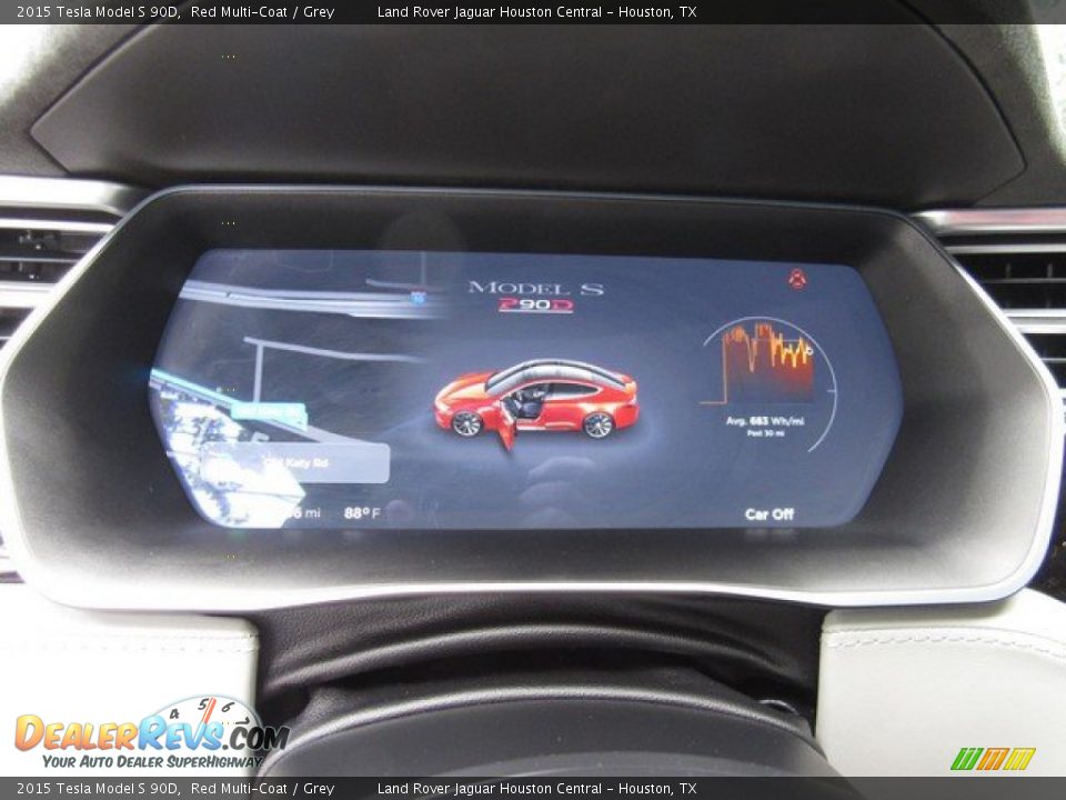 2015 Tesla Model S 90D Gauges Photo #29