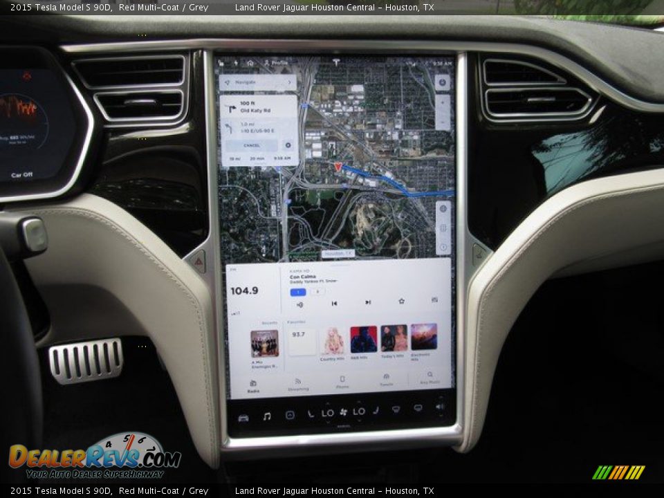 Navigation of 2015 Tesla Model S 90D Photo #30
