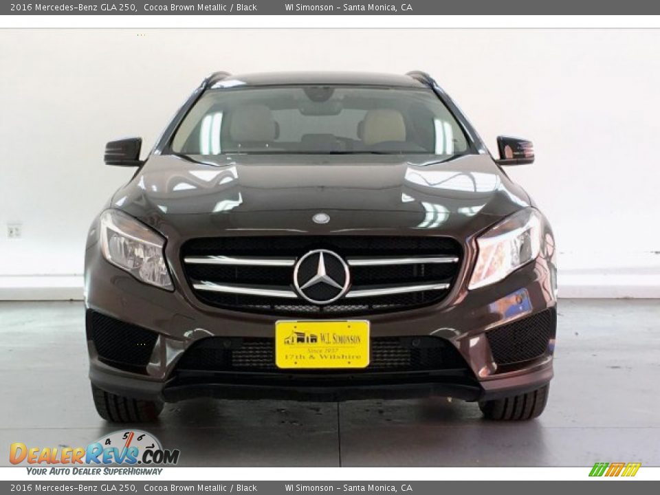 2016 Mercedes-Benz GLA 250 Cocoa Brown Metallic / Black Photo #2
