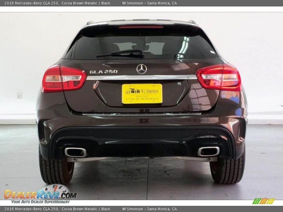2016 Mercedes-Benz GLA 250 Cocoa Brown Metallic / Black Photo #3