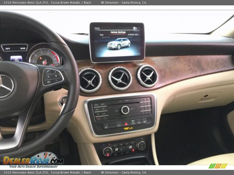 2016 Mercedes-Benz GLA 250 Cocoa Brown Metallic / Black Photo #5