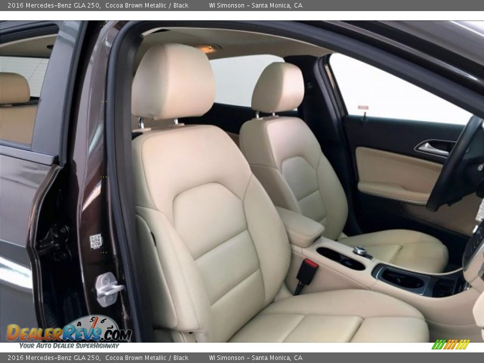 2016 Mercedes-Benz GLA 250 Cocoa Brown Metallic / Black Photo #6