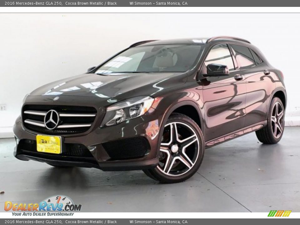 2016 Mercedes-Benz GLA 250 Cocoa Brown Metallic / Black Photo #12