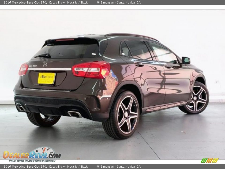 2016 Mercedes-Benz GLA 250 Cocoa Brown Metallic / Black Photo #16
