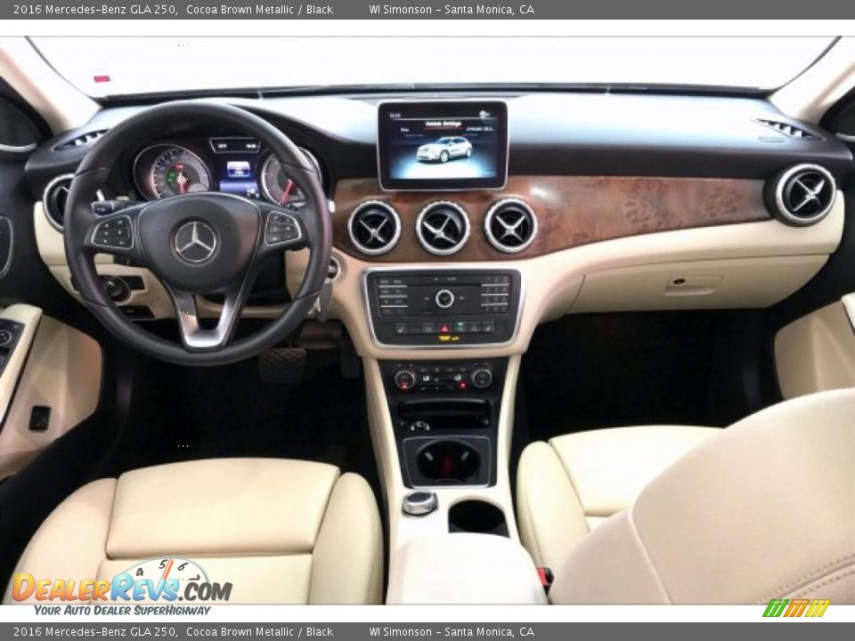2016 Mercedes-Benz GLA 250 Cocoa Brown Metallic / Black Photo #17