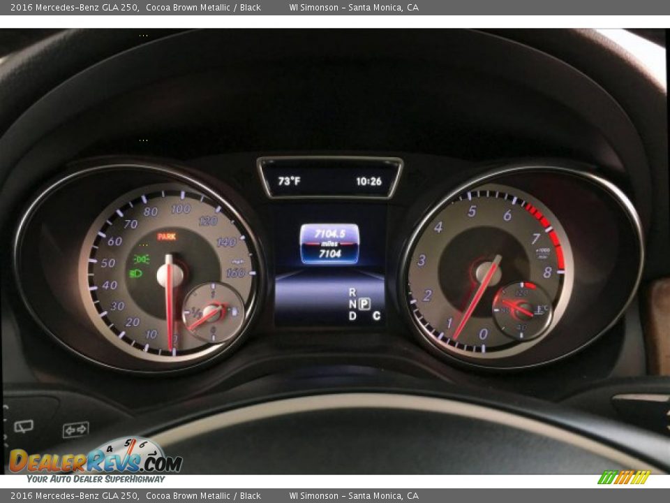 2016 Mercedes-Benz GLA 250 Cocoa Brown Metallic / Black Photo #20