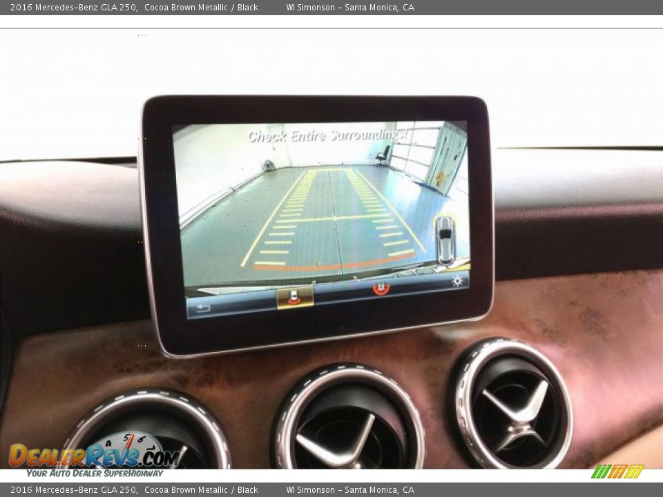 2016 Mercedes-Benz GLA 250 Cocoa Brown Metallic / Black Photo #21