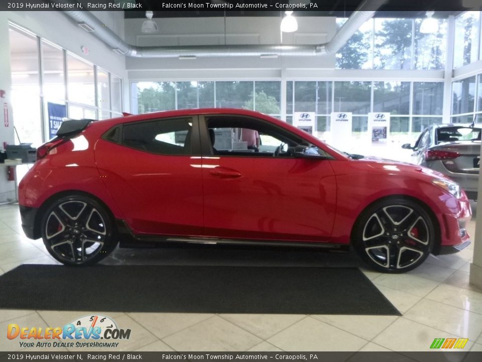 2019 Hyundai Veloster N Racing Red / Black Photo #1