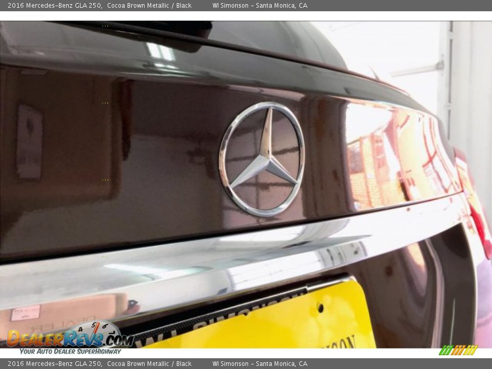 2016 Mercedes-Benz GLA 250 Cocoa Brown Metallic / Black Photo #27