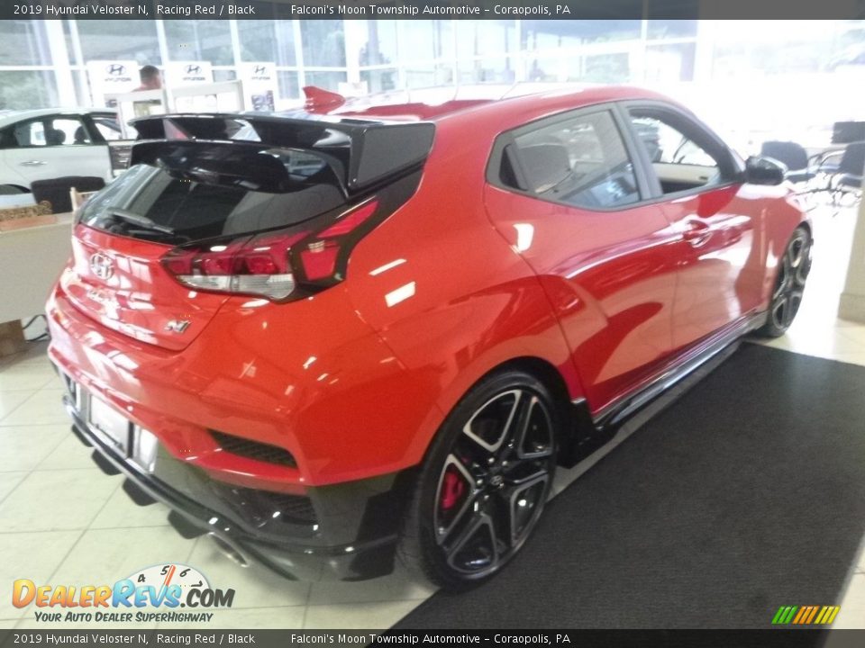 2019 Hyundai Veloster N Racing Red / Black Photo #2