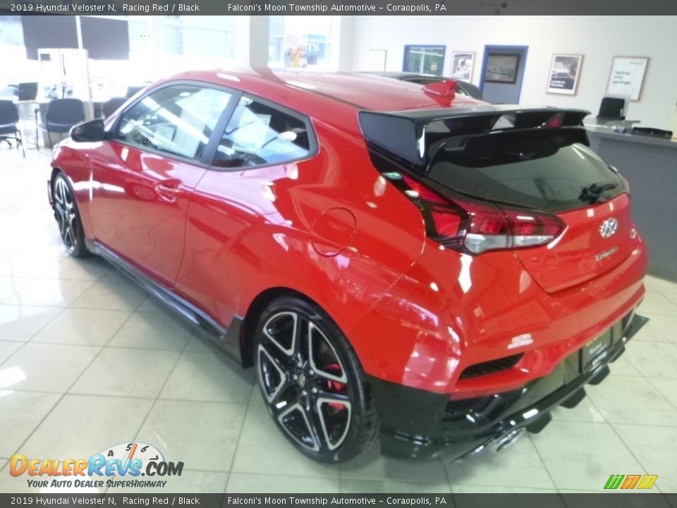 2019 Hyundai Veloster N Racing Red / Black Photo #5