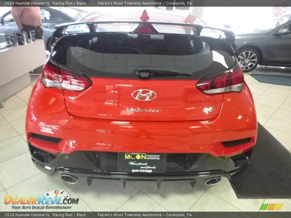 2019 Hyundai Veloster N Racing Red / Black Photo #6