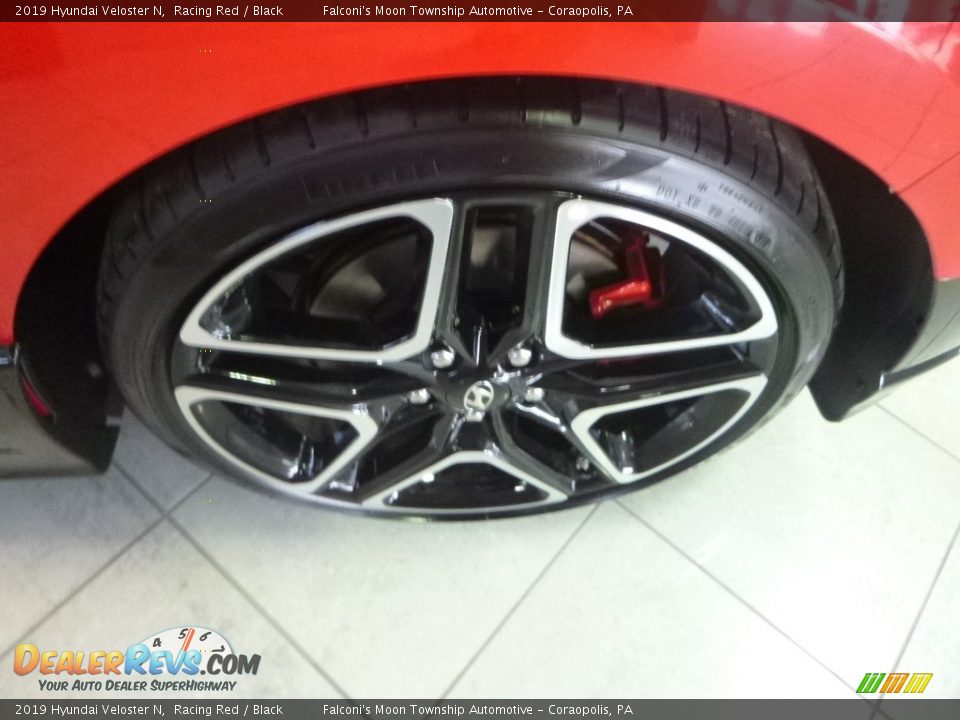 2019 Hyundai Veloster N Racing Red / Black Photo #7