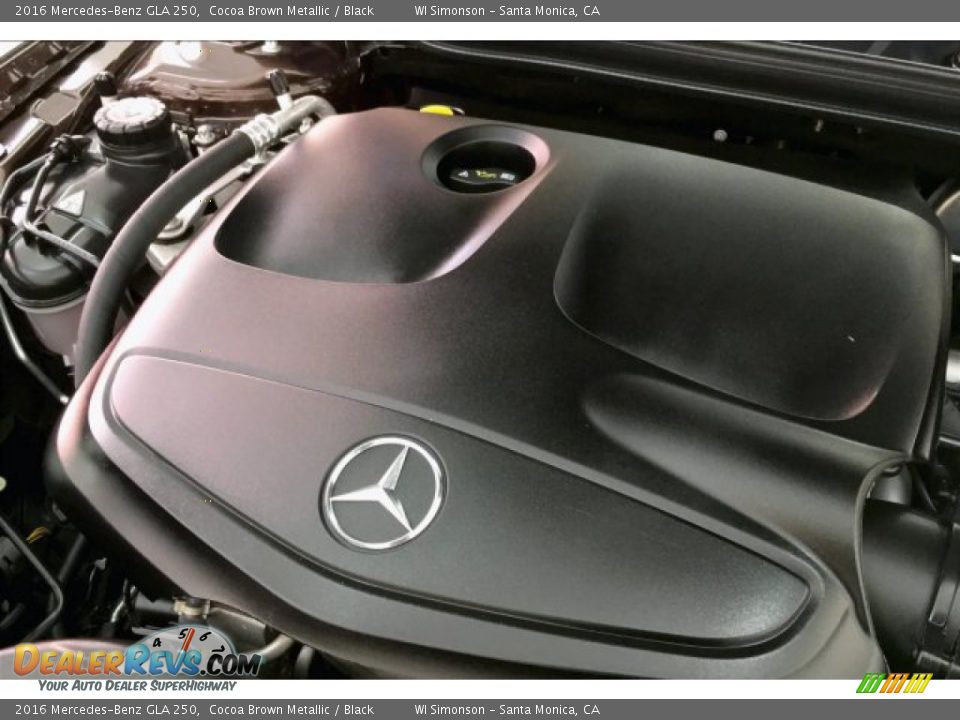 2016 Mercedes-Benz GLA 250 Cocoa Brown Metallic / Black Photo #31