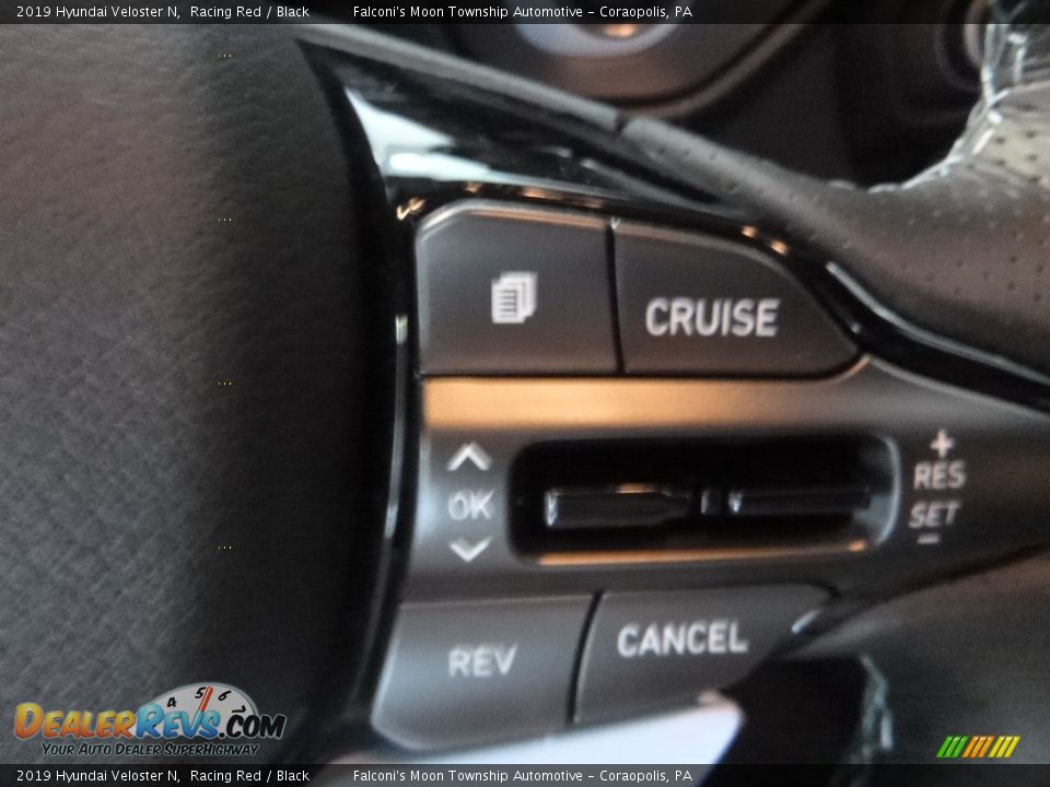 2019 Hyundai Veloster N Racing Red / Black Photo #14