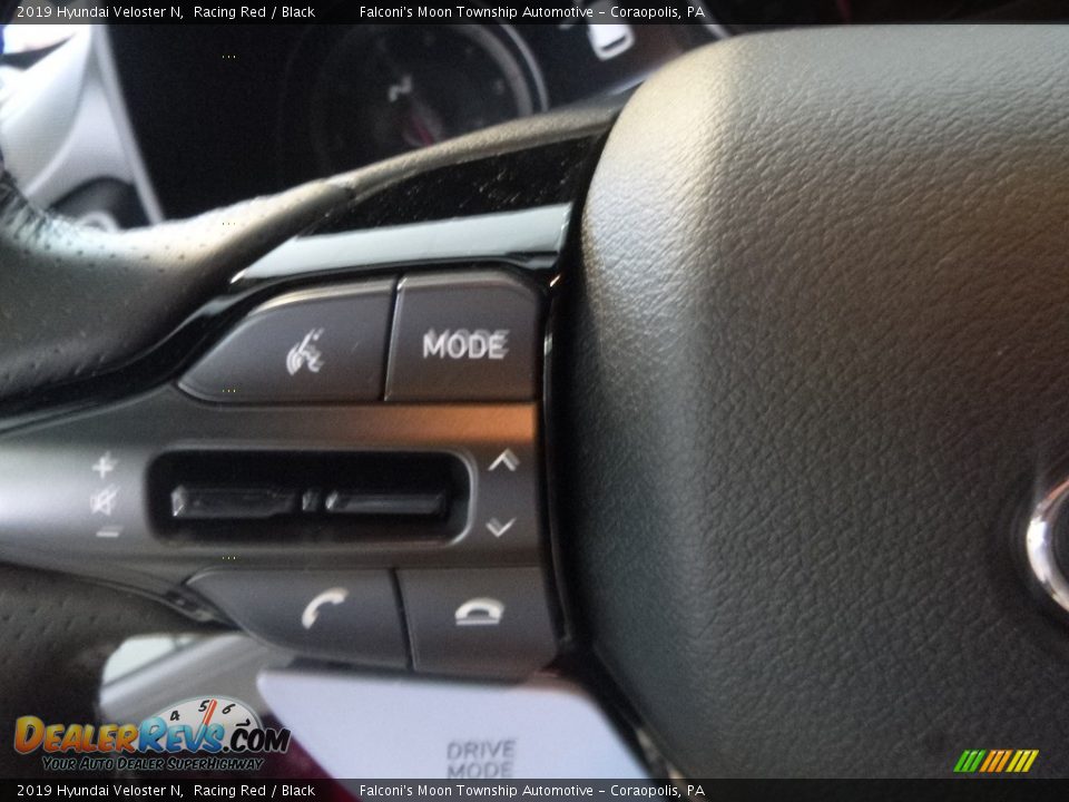 2019 Hyundai Veloster N Racing Red / Black Photo #15