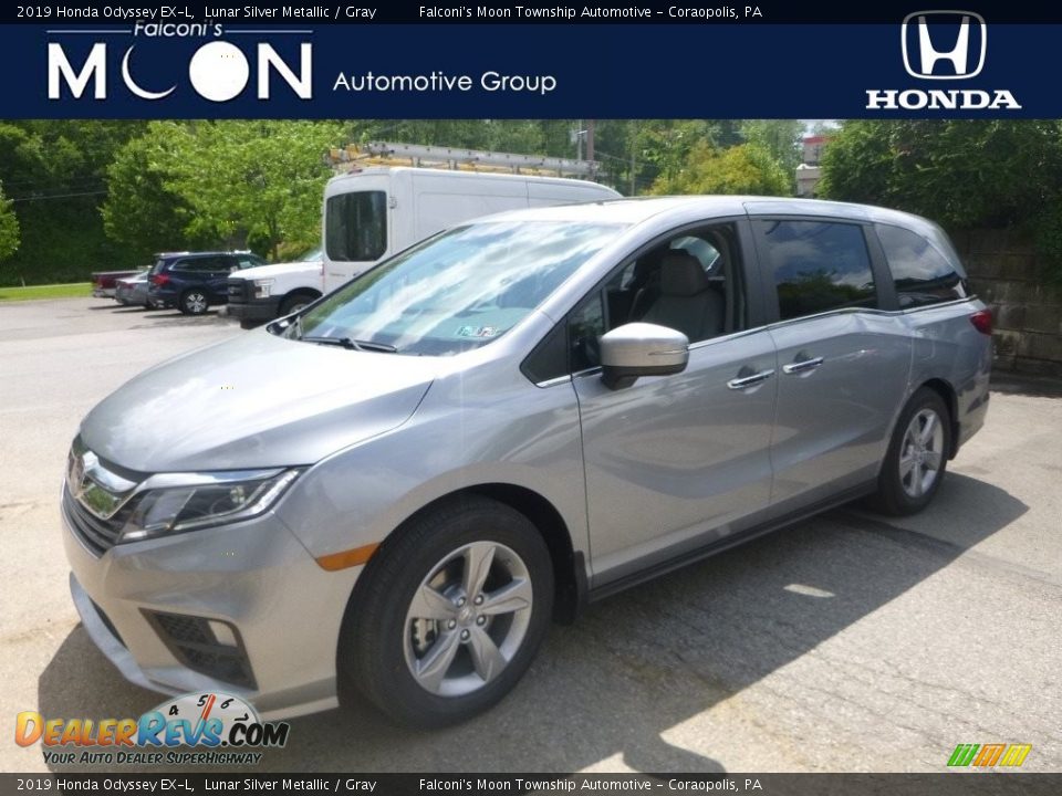 2019 Honda Odyssey EX-L Lunar Silver Metallic / Gray Photo #1