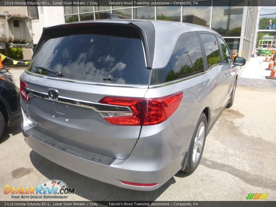 2019 Honda Odyssey EX-L Lunar Silver Metallic / Gray Photo #4